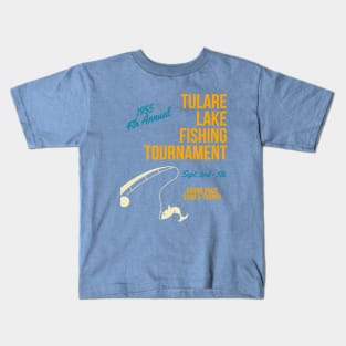 Tulare Lake Fishing Tournament Kids T-Shirt